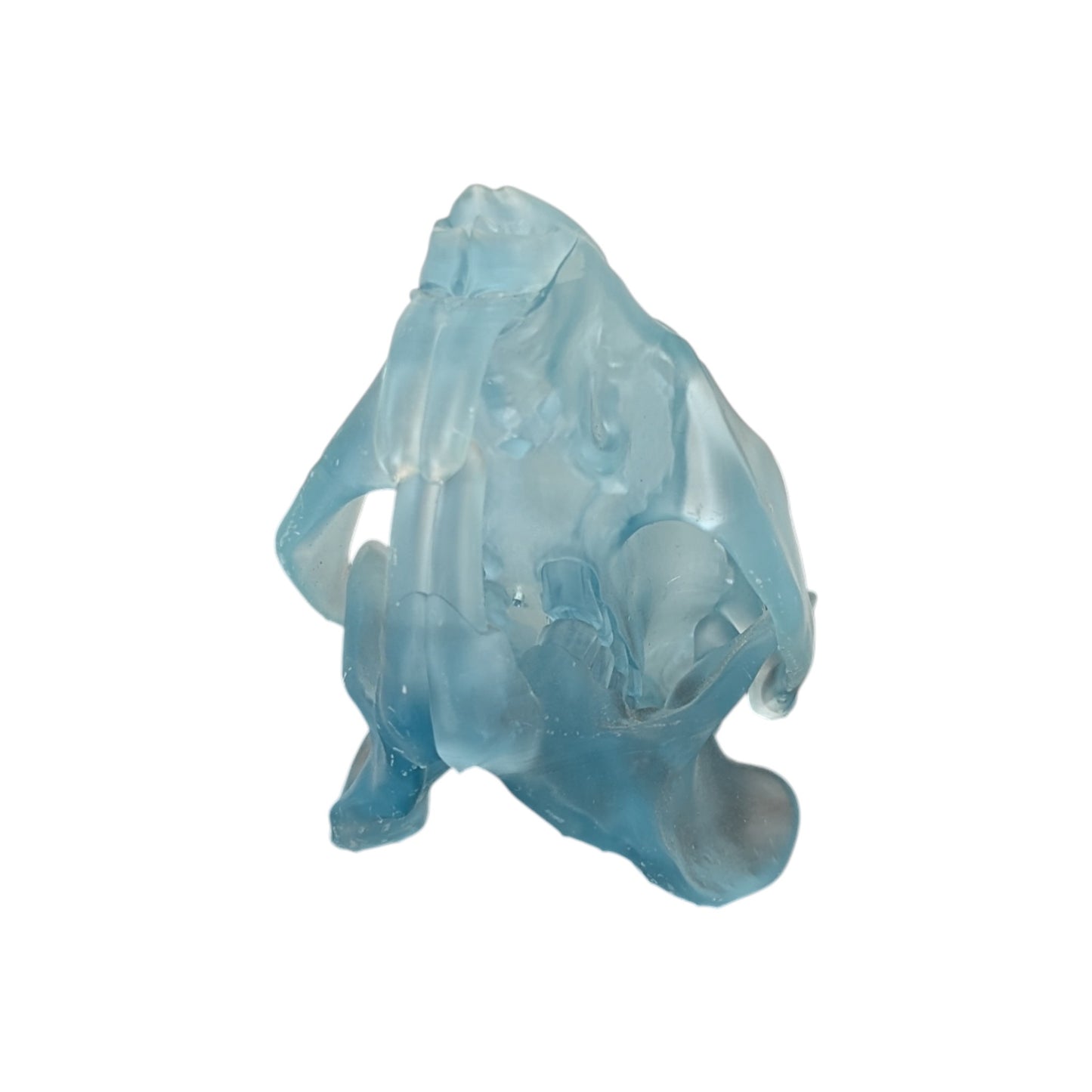 Beaver/Castor Skull (Resin) Glacial Blue
