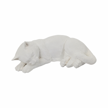 Luna: The Picture of Peaceful Slumbing Cat Figurine