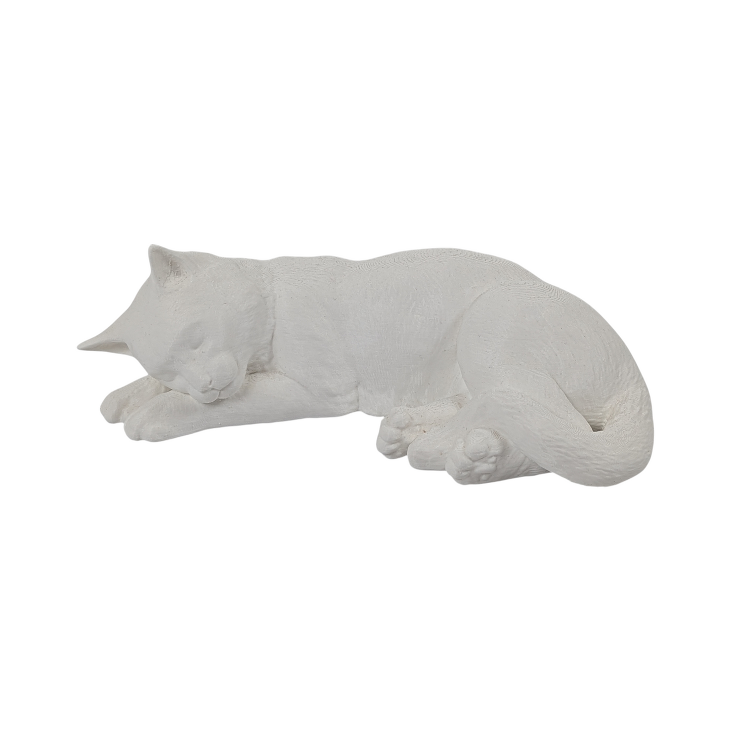 Luna: The Picture of Peaceful Slumbing Cat Figurine