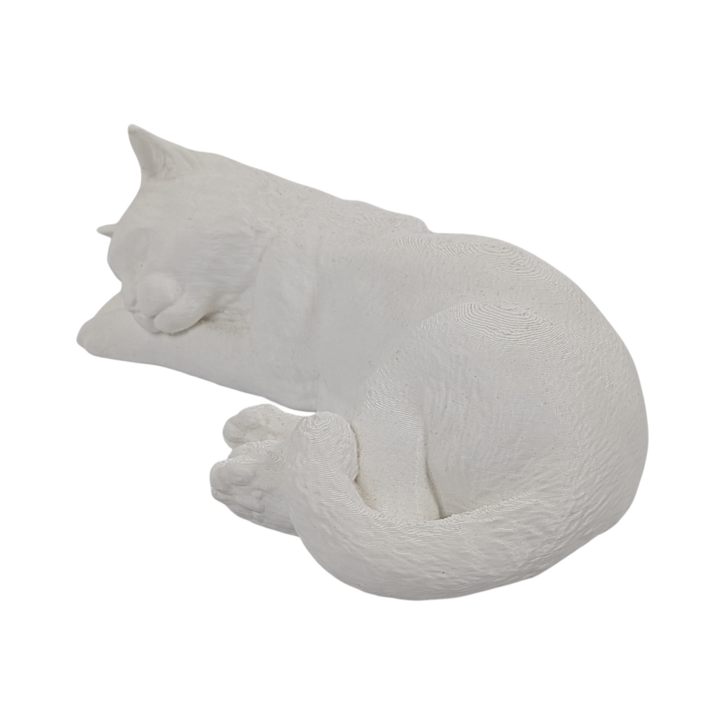 Luna: The Picture of Peaceful Slumbing Cat Figurine
