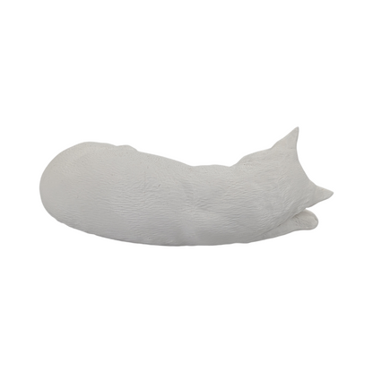Luna: The Picture of Peaceful Slumbing Cat Figurine