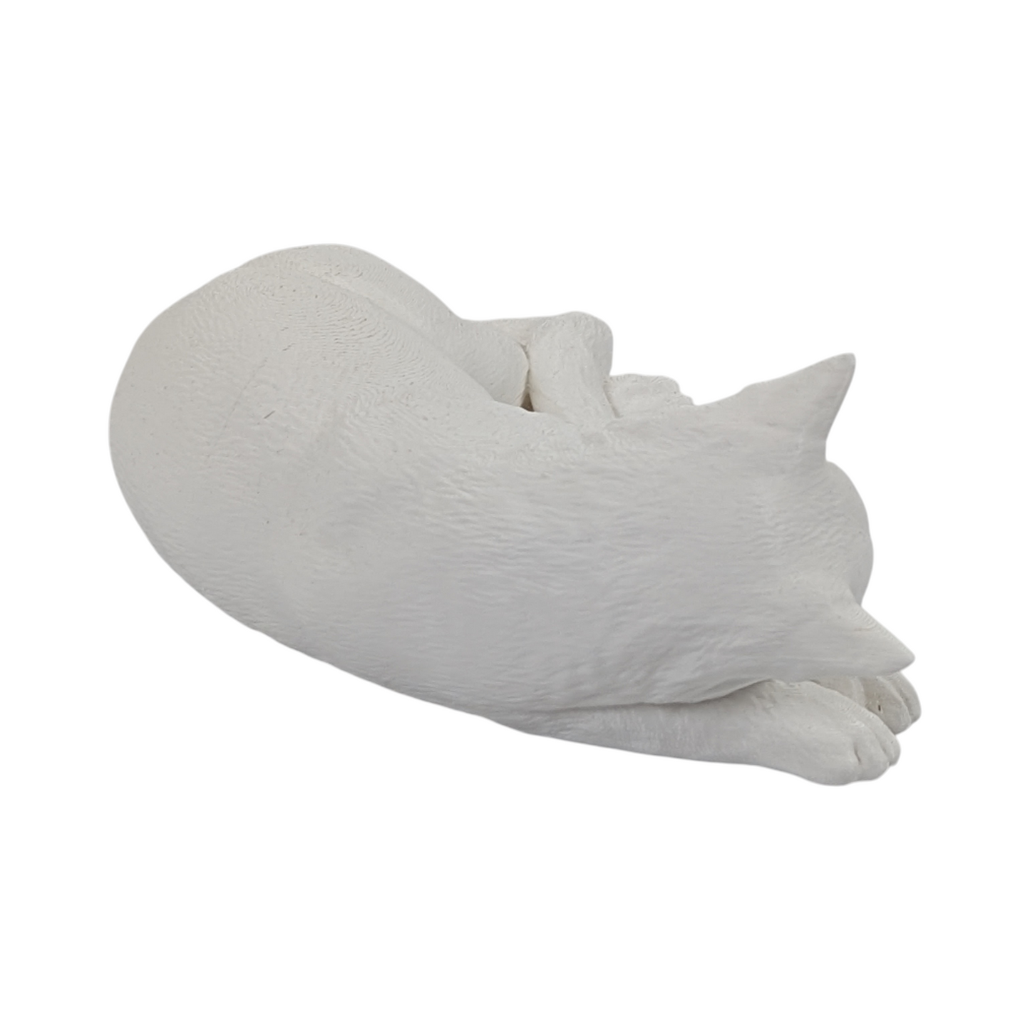 Luna: The Picture of Peaceful Slumbing Cat Figurine