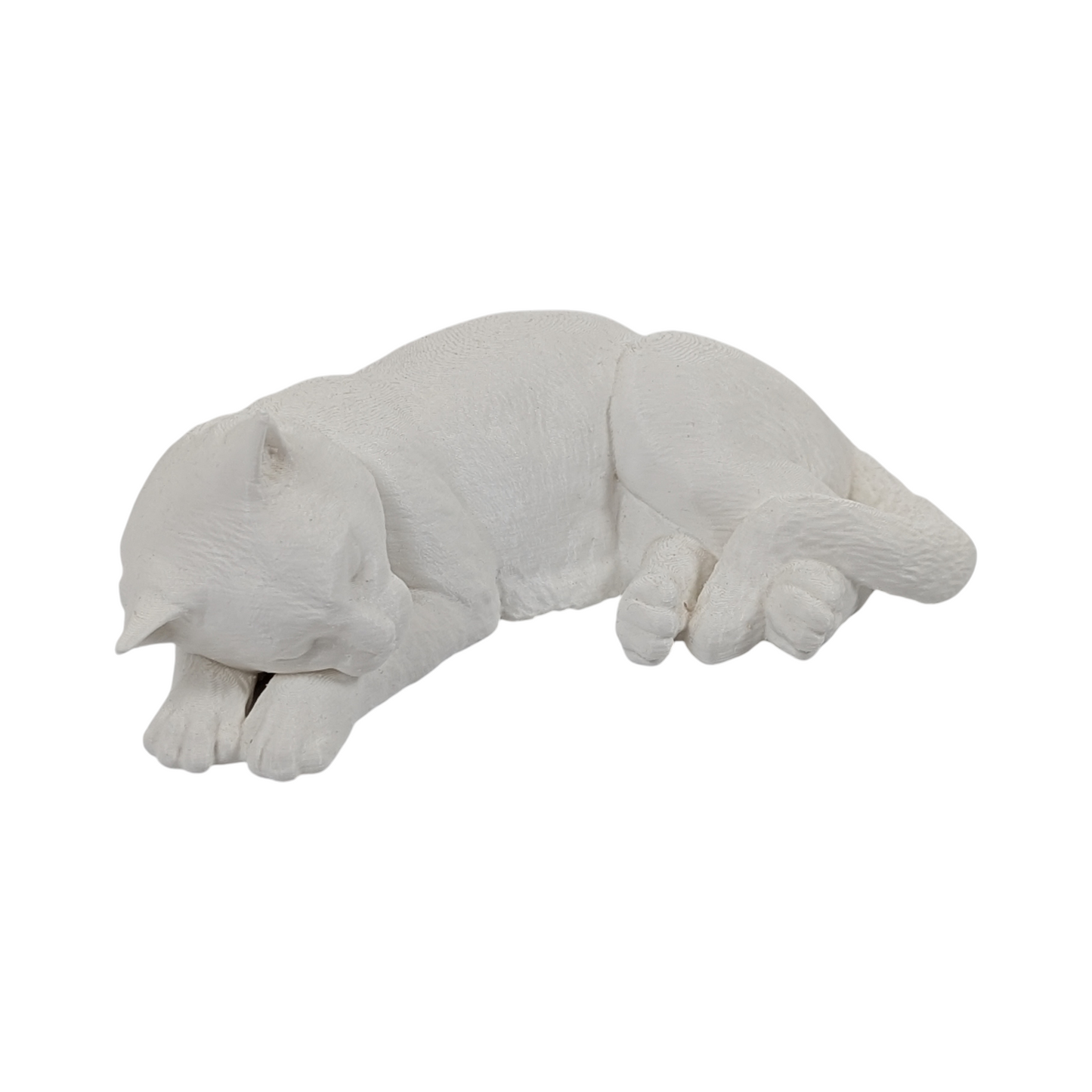 Luna: The Picture of Peaceful Slumbing Cat Figurine