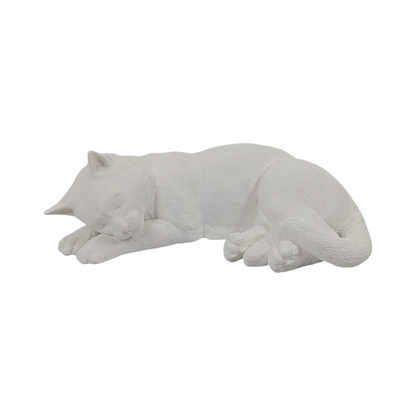 Luna: The Picture of Peaceful Slumbing Cat Figurine